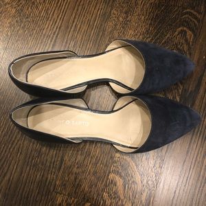 Franco Sarto Navy Flats
